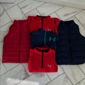 Boys jacket lot-Under Armour, Gap, Amazon
